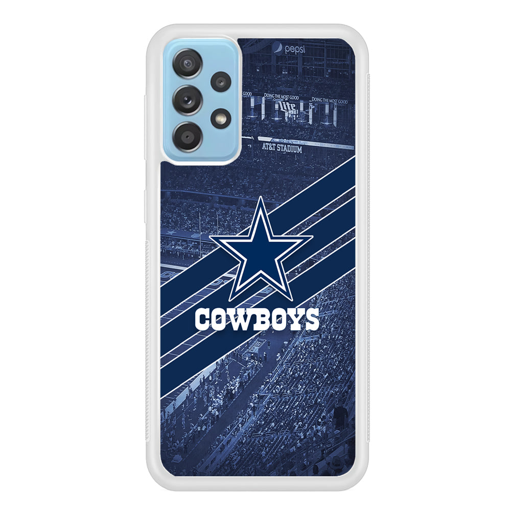 Dallas Cowboys All Blue at Stadium Samsung Galaxy A52 Case