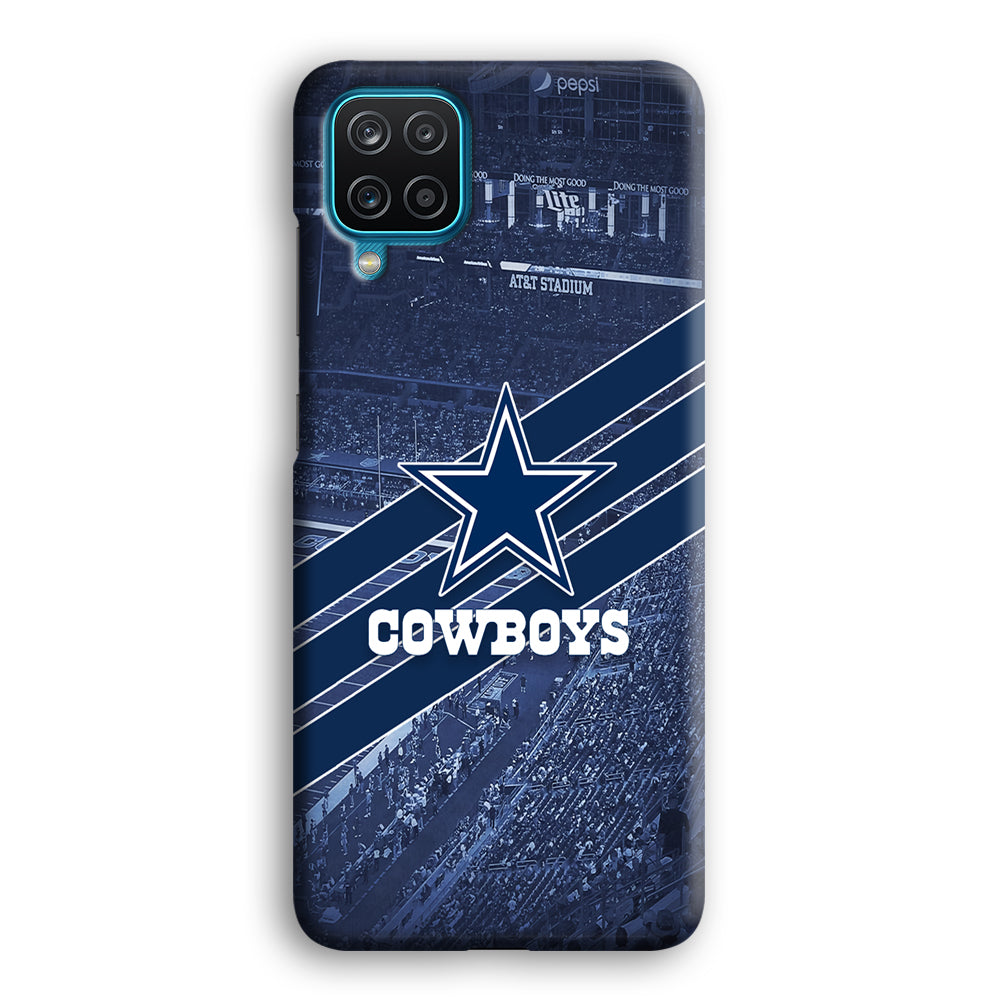 Dallas Cowboys All Blue at Stadium Samsung Galaxy A12 Case