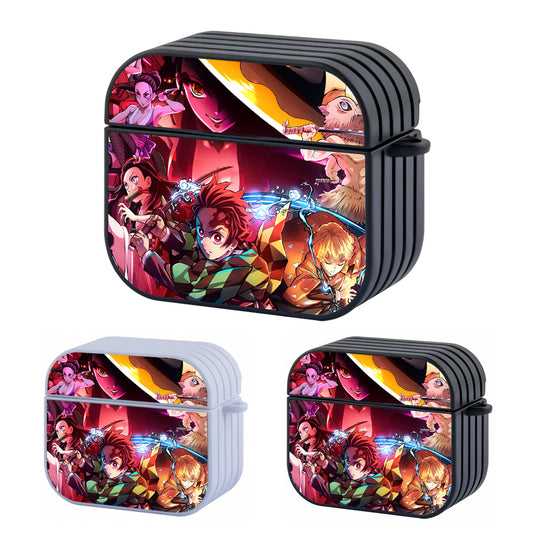 Demon Slayer Against The Strong Enemies Hard Plastic Case Cover For Apple Airpods 3