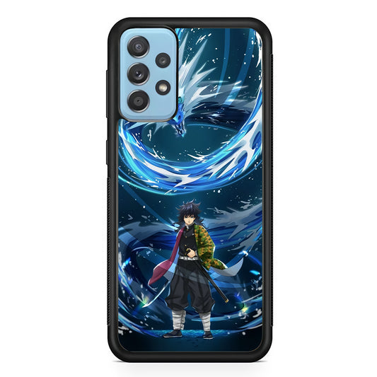 Demon Slayer Giyuu Dragon of Water Samsung Galaxy A72 Case