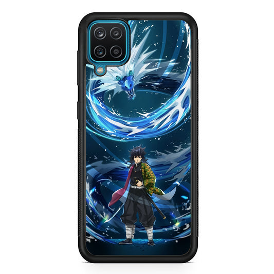 Demon Slayer Giyuu Dragon of Water Samsung Galaxy A12 Case