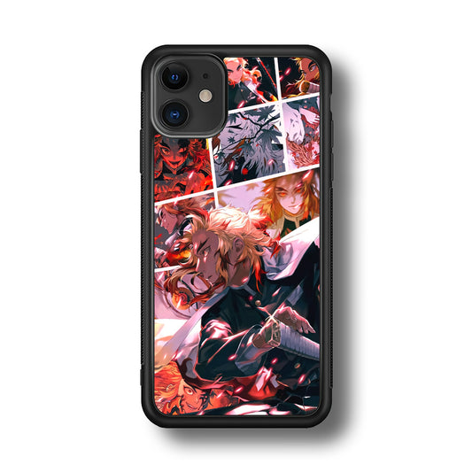 Demon Slayer Spirit of Rengoku iPhone 11 Case