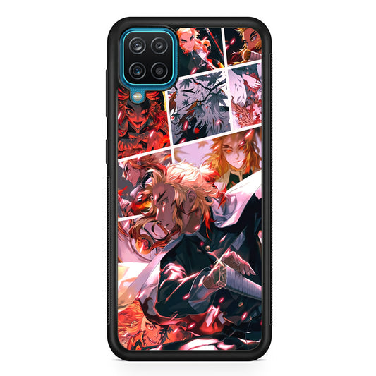 Demon Slayer Spirit of Rengoku Samsung Galaxy A12 Case