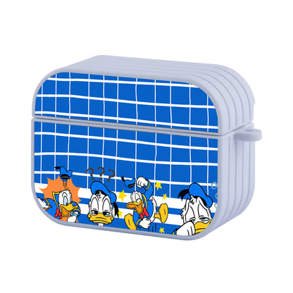 Donald Duck The Expression of Madness Hard Plastic Case Cover For Apple Airpods Pro