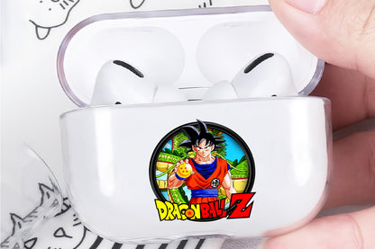 Dragon Ball Z Goku with Four Star Ball Protective Clear Case Cover For Apple Airpod Pro
