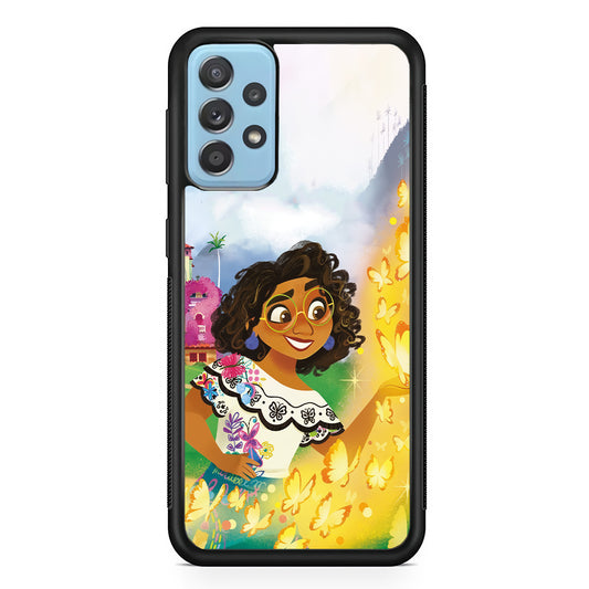 Encanto Mirabel and Golden Butterfly Samsung Galaxy A52 Case