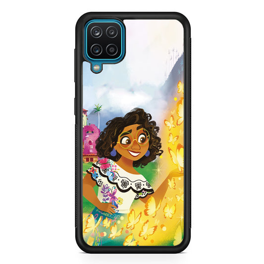 Encanto Mirabel and Golden Butterfly Samsung Galaxy A12 Case
