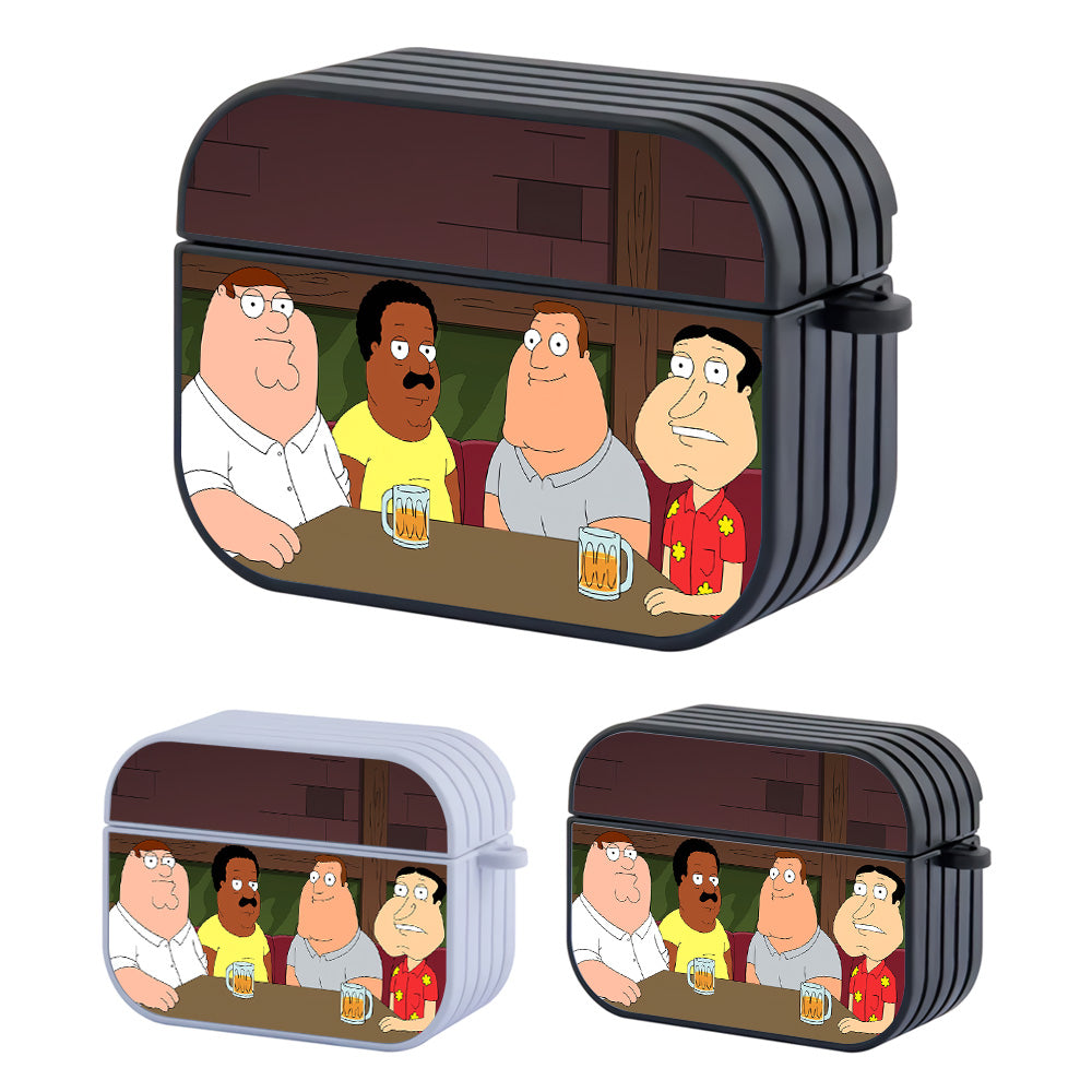 Family Guy Gentlemen at The Evening Meeting Hard Plastic Case Cover For Apple Airpods Pro