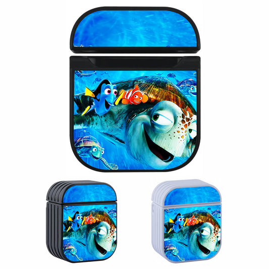 Finding Nemo Dorry and Turtle Hard Plastic Case Cover For Apple Airpods