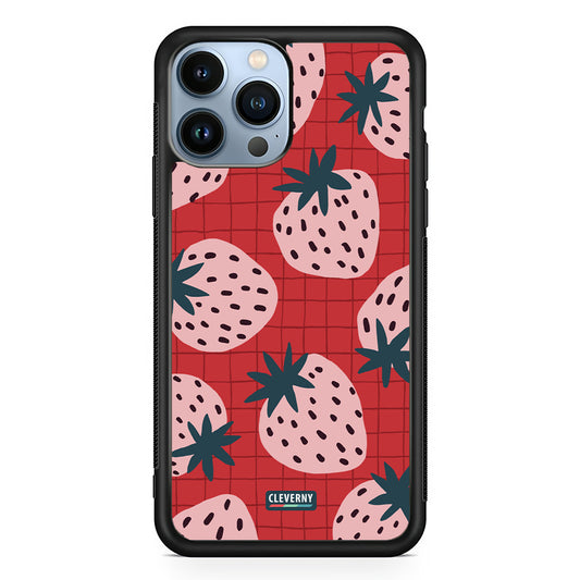 Fresh Fruit Bright Red Strawberries Magsafe iPhone Case