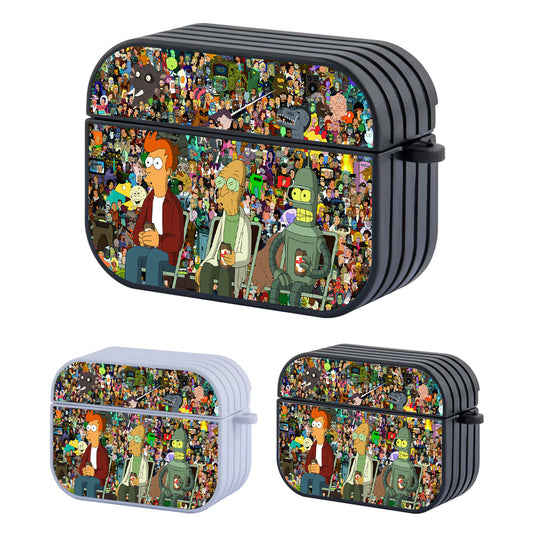 Futurama Interesting Spectacle Hard Plastic Case Cover For Apple Airpods Pro