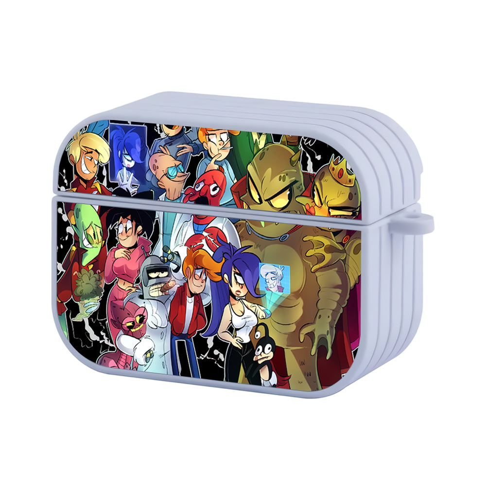 Futurama Love in Another Galaxy Hard Plastic Case Cover For Apple Airpods Pro
