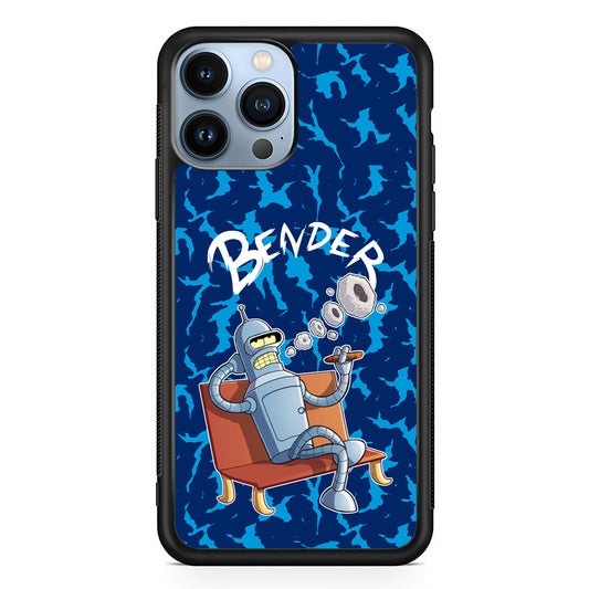 Futurama Relax Bender iPhone 13 Pro Max Case