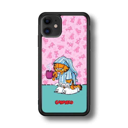 Garfield Bad Morning Vibes iPhone 11 Case