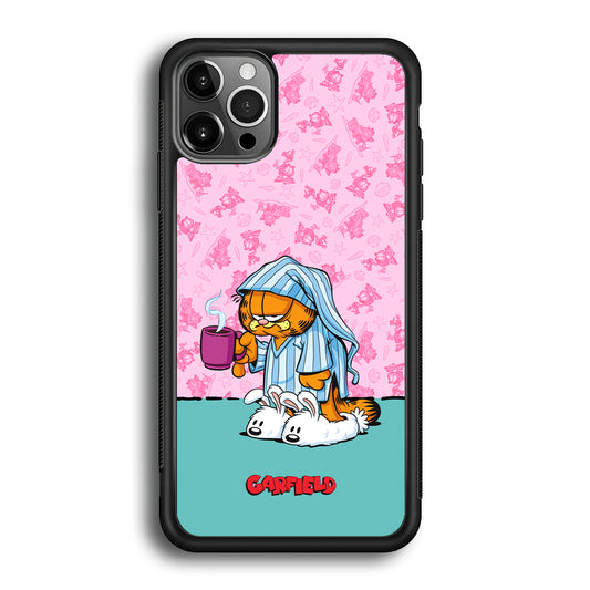 Garfield Bad Morning Vibes iPhone 12 Pro Case