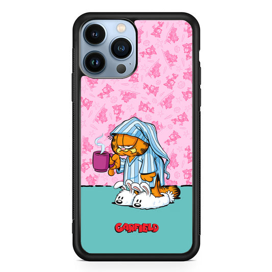 Garfield Bad Morning Vibes iPhone 13 Pro Max Case