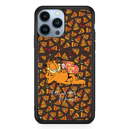 Garfield Think Happy Everytime iPhone 13 Pro Max Case