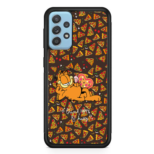 Garfield Think Happy Everytime Samsung Galaxy A72 Case