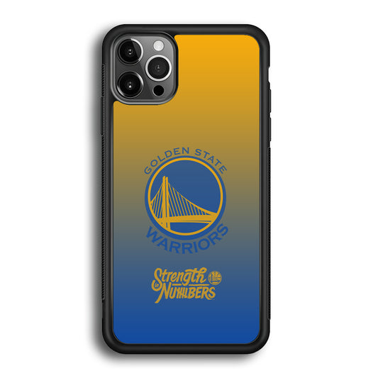 Golden State Warriors Merger of The Layer iPhone 12 Pro Case