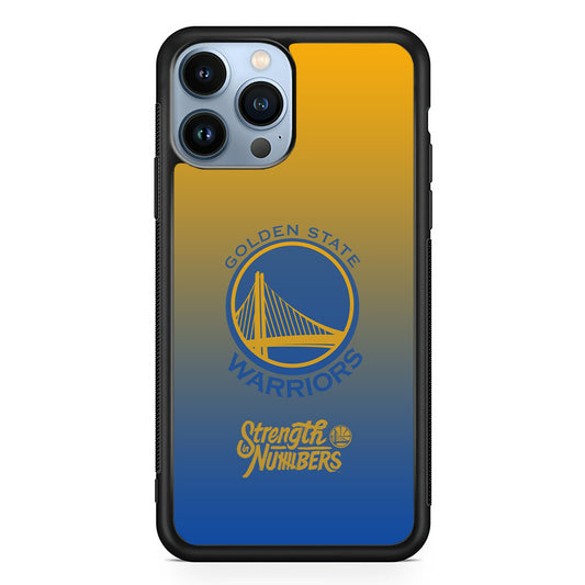 Golden State Warriors Merger of The Layer iPhone 13 Pro Max Case