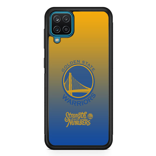Golden State Warriors Merger of The Layer Samsung Galaxy A12 Case