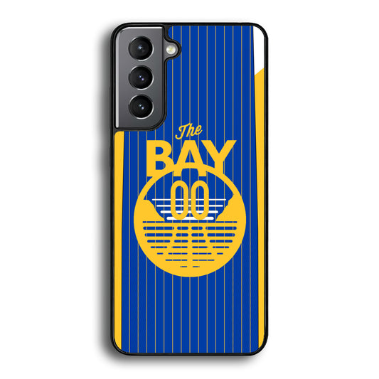 Golden State Warriors The Bay Jersey Samsung Galaxy S21 Plus Case