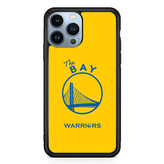 Golden State Warriors The Blue Silhouette iPhone 13 Pro Max Case