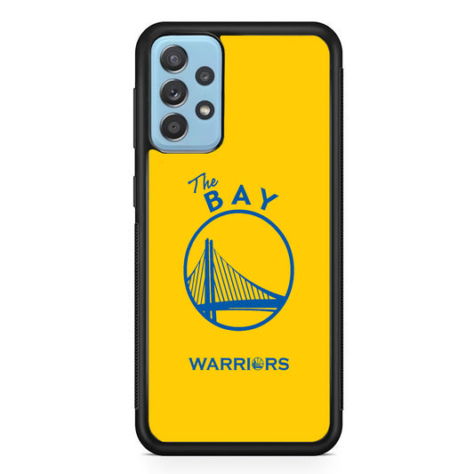 Golden State Warriors The Blue Silhouette Samsung Galaxy A72 Case