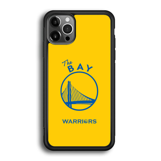 Golden State Warriors The Blue Silhouette iPhone 12 Pro Case