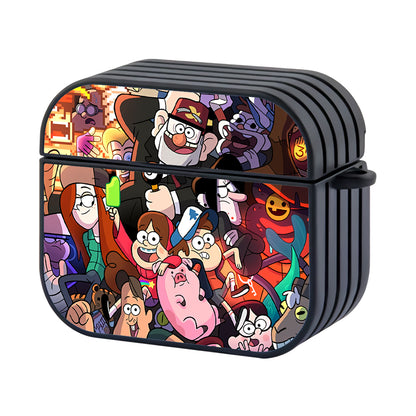 Gravity Falls Celebrate Togetherness Hard Plastic Case Cover For Apple Airpods 3