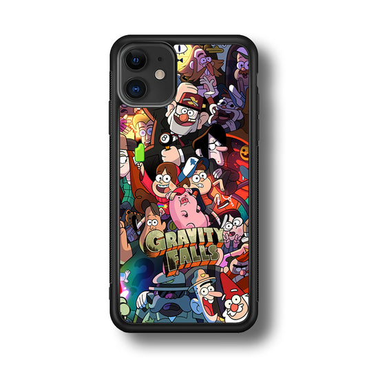 Gravity Falls Team Around The World iPhone 11 Case