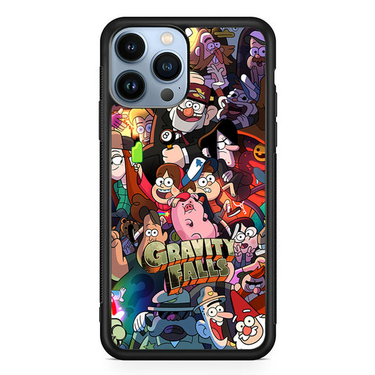 Gravity Falls Team Around The World iPhone 13 Pro Max Case