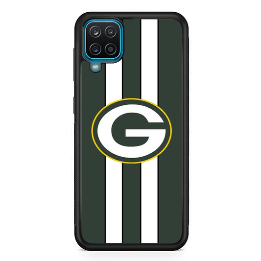 Green Bay Packers Circle on Center Samsung Galaxy A12 Case