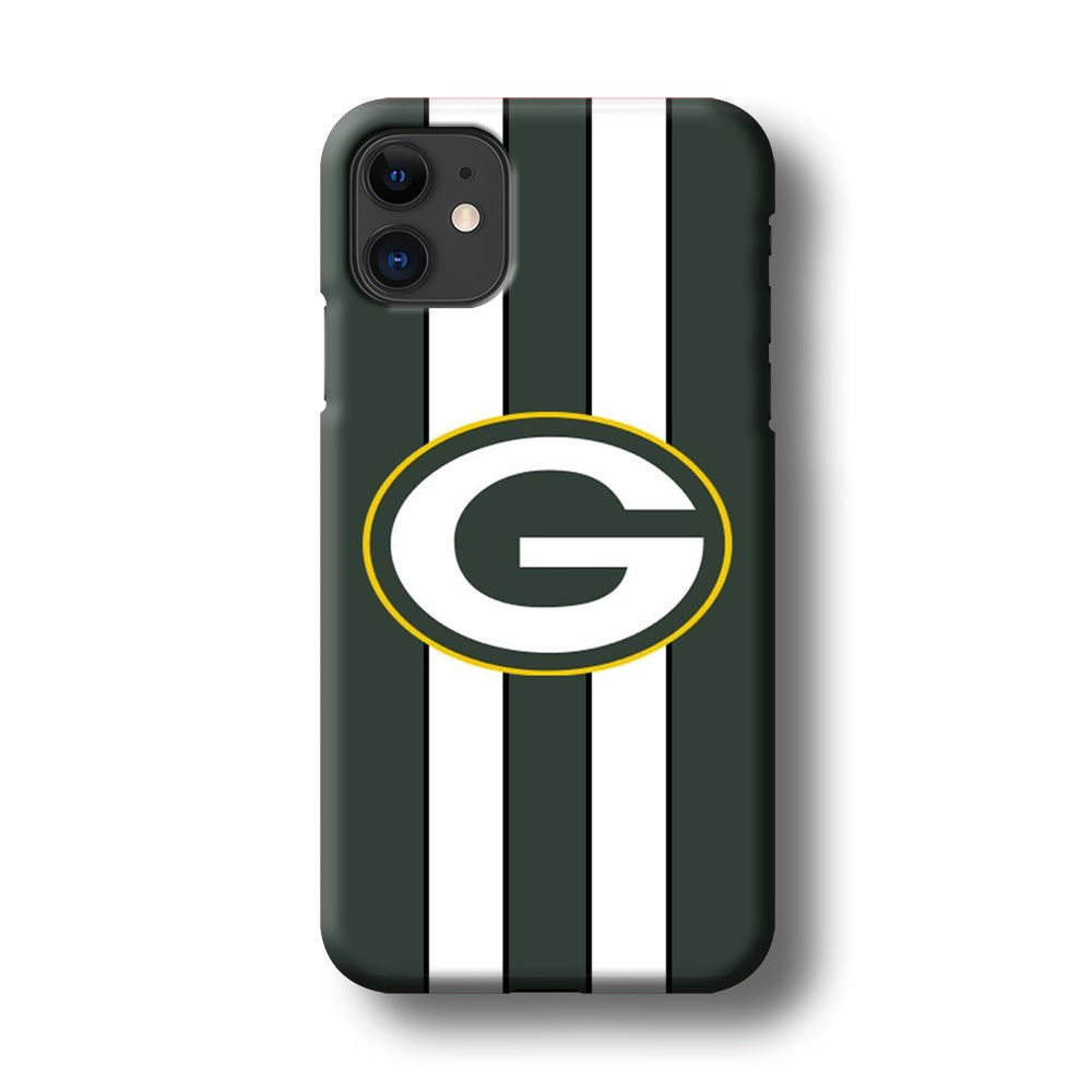 Green Bay Packers Circle on Center iPhone 11 Case