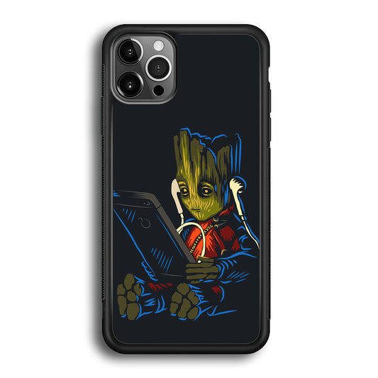 Groot Feel The Good Time iPhone 12 Pro Case