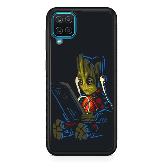 Groot Feel The Good Time Samsung Galaxy A12 Case