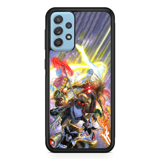 Guardians of The Galaxy Attacking Mode Samsung Galaxy A72 Case