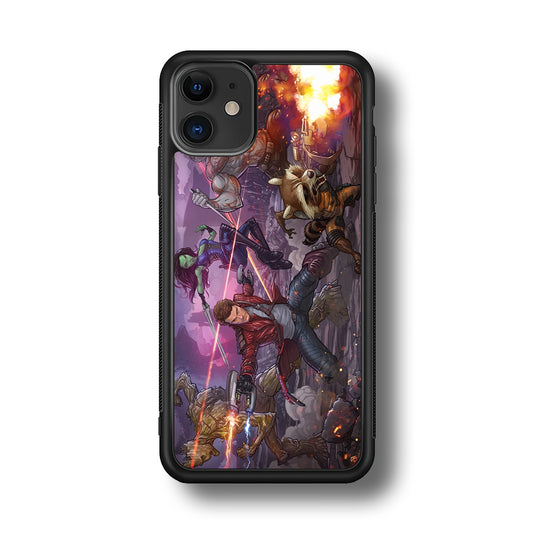 Guardians of The Galaxy Power of Squad iPhone 11 Case