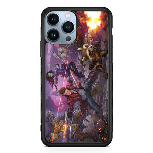 Guardians of The Galaxy Power of Squad iPhone 13 Pro Max Case