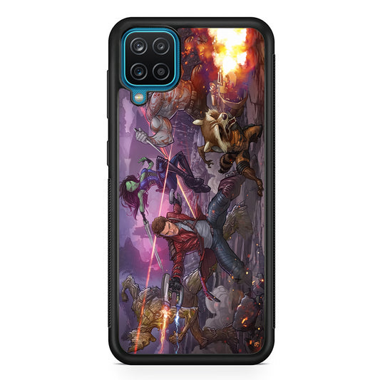 Guardians of The Galaxy Power of Squad Samsung Galaxy A12 Case