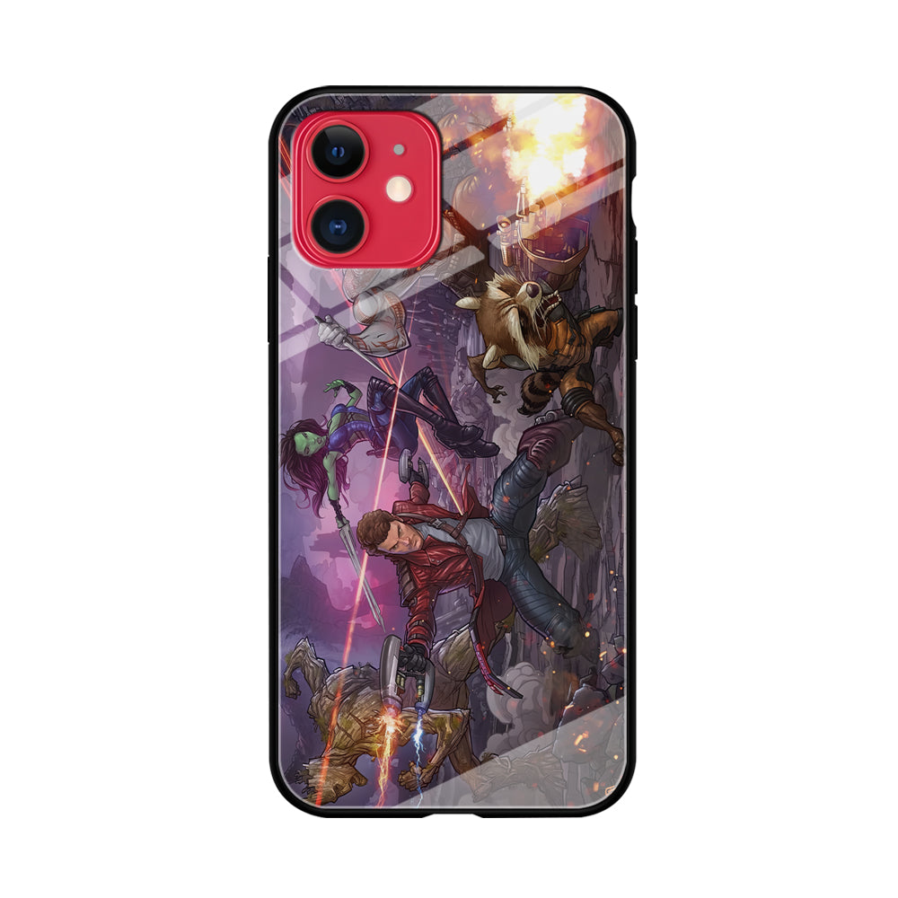 Guardians of The Galaxy Power of Squad iPhone 11 Case
