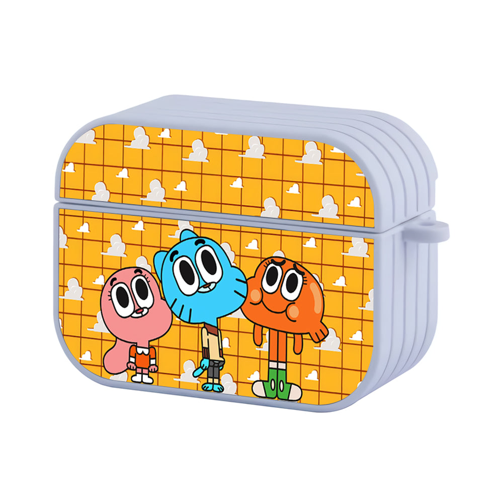 Gumball Fascinated by the Clear Sky Hard Plastic Case Cover For Apple Airpods Pro