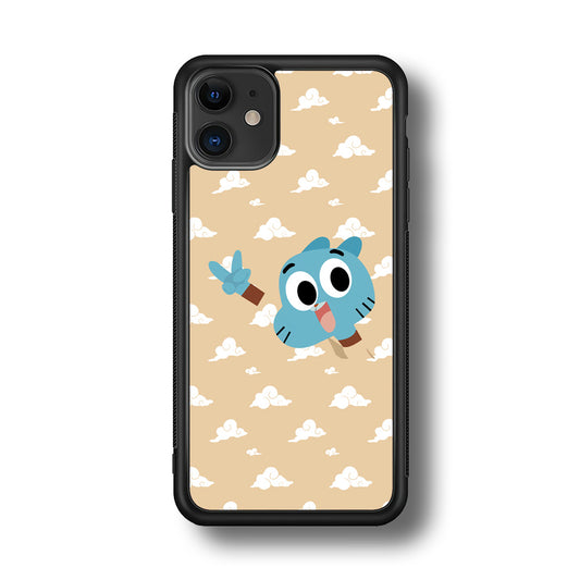 Gumball Peace Hands iPhone 11 Case