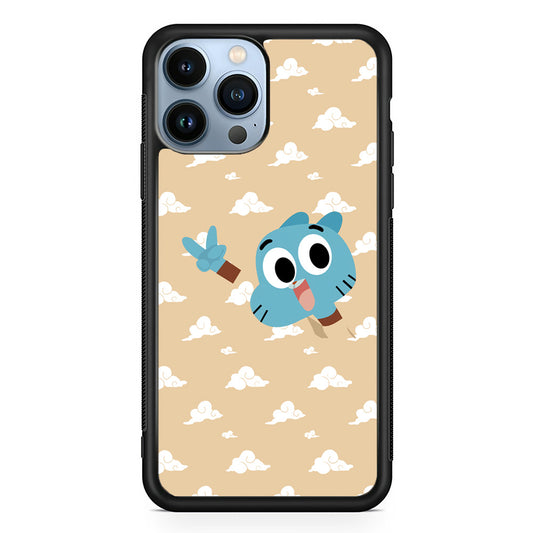 Gumball Peace Hands iPhone 13 Pro Max Case