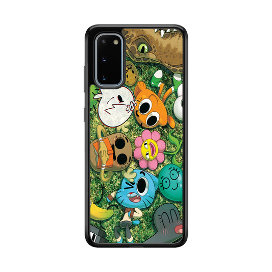 Gumball Take a Rest on Grass Samsung Galaxy S20 Case
