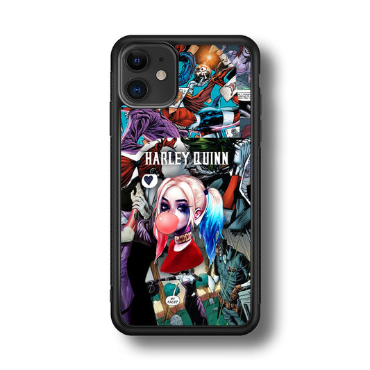 Harley Quinn Bubblegum Boom iPhone 11 Case