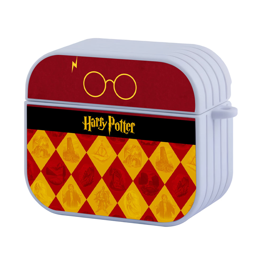 Harry Potter Long Story in a Frame Hard Plastic Case Cover For Apple Airpods 3