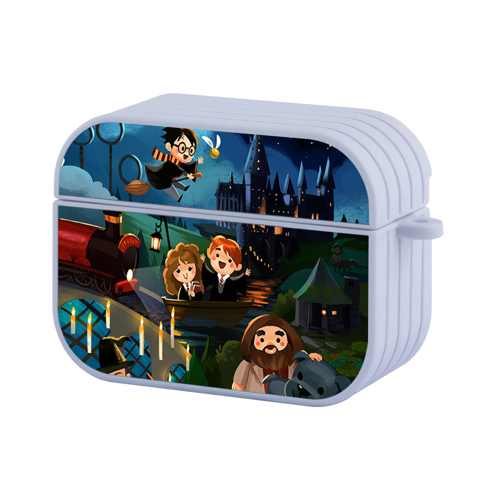 Harry Potter The Night Plesure In Castle Park Hard Plastic Case Cover For Apple Airpods Pro
