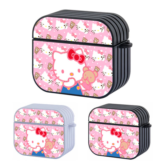 Hello Kitty Dolls and All The Joy Hard Plastic Case Cover For Apple Airpods 3