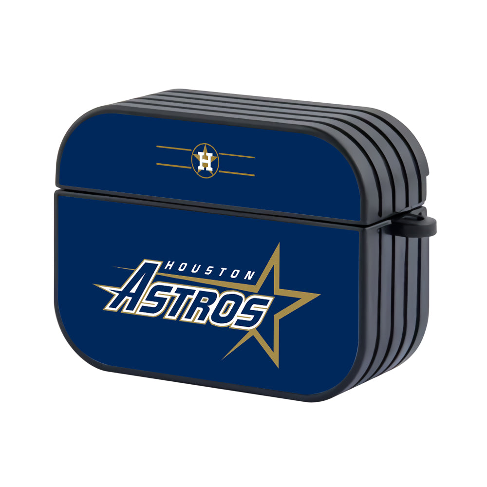 Houston Astros MLB The Light Stays The Same Hard Plastic Case Cover For Apple Airpods Pro